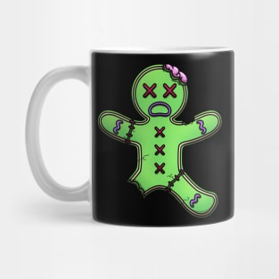 Zombie Gingerbread Man Mug